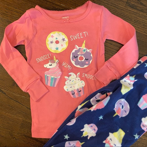 3 Sets of 24 Month Long Sleeve Pajamas. EUC - Picture 2 of 4